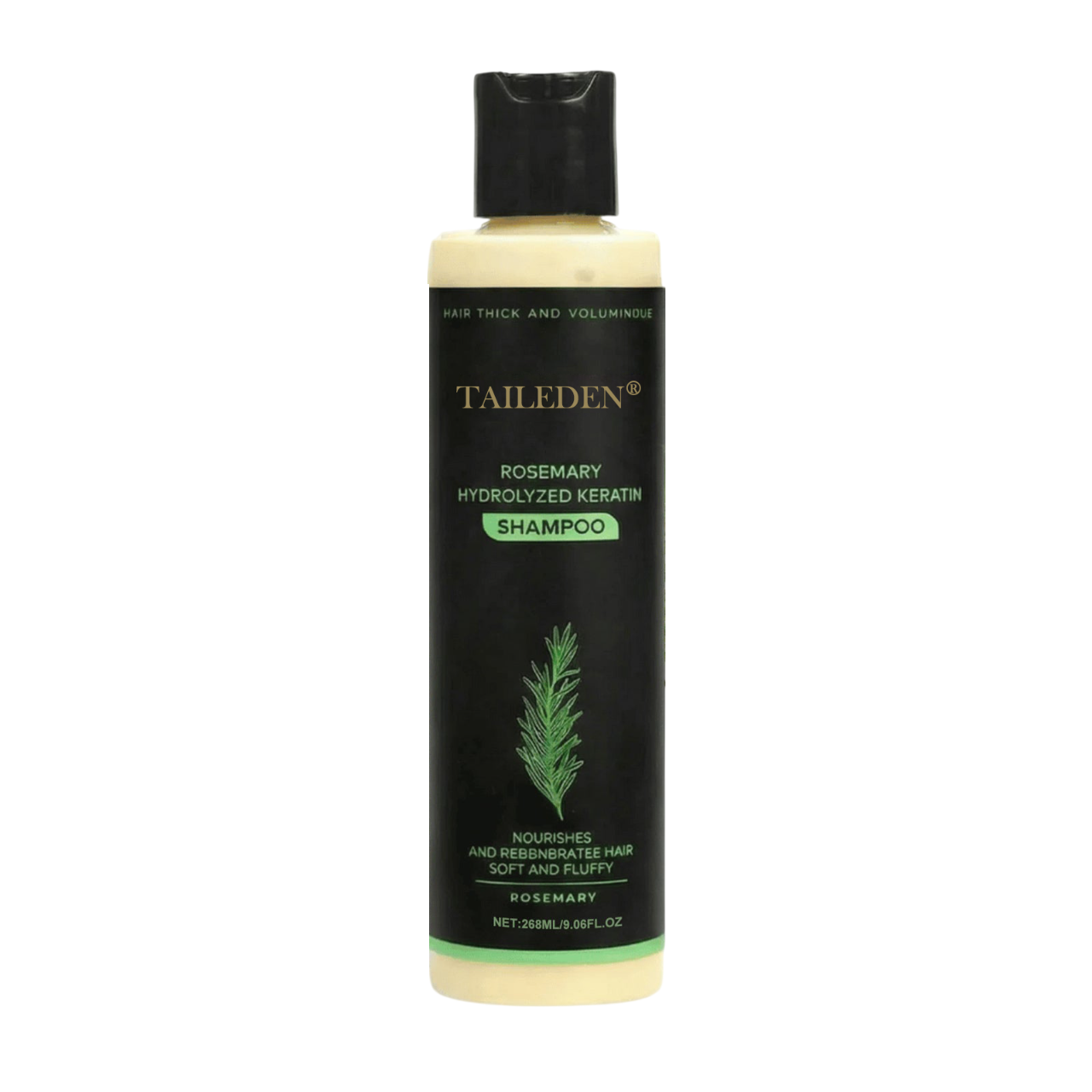 TAILEDEN® Rosemary Hydrolyzed Keratin Shampoo – Gentle Daily Scalp Care for Dry, Sensitive Scalp