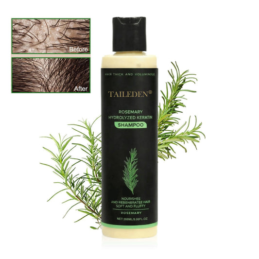 TAILEDEN® Rosemary Hydrolyzed Keratin Shampoo – Gentle Daily Scalp Care for Dry, Sensitive Scalp