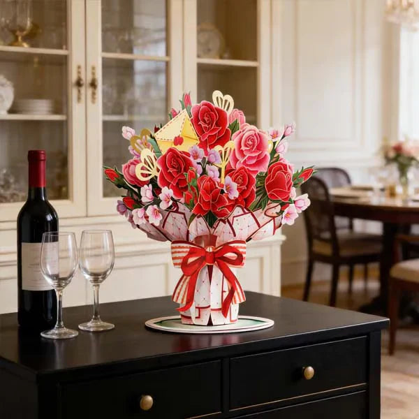 DIYSTAR 3D Flower Pop-Up Card – A Thoughtful Keepsake for Everyone You Love