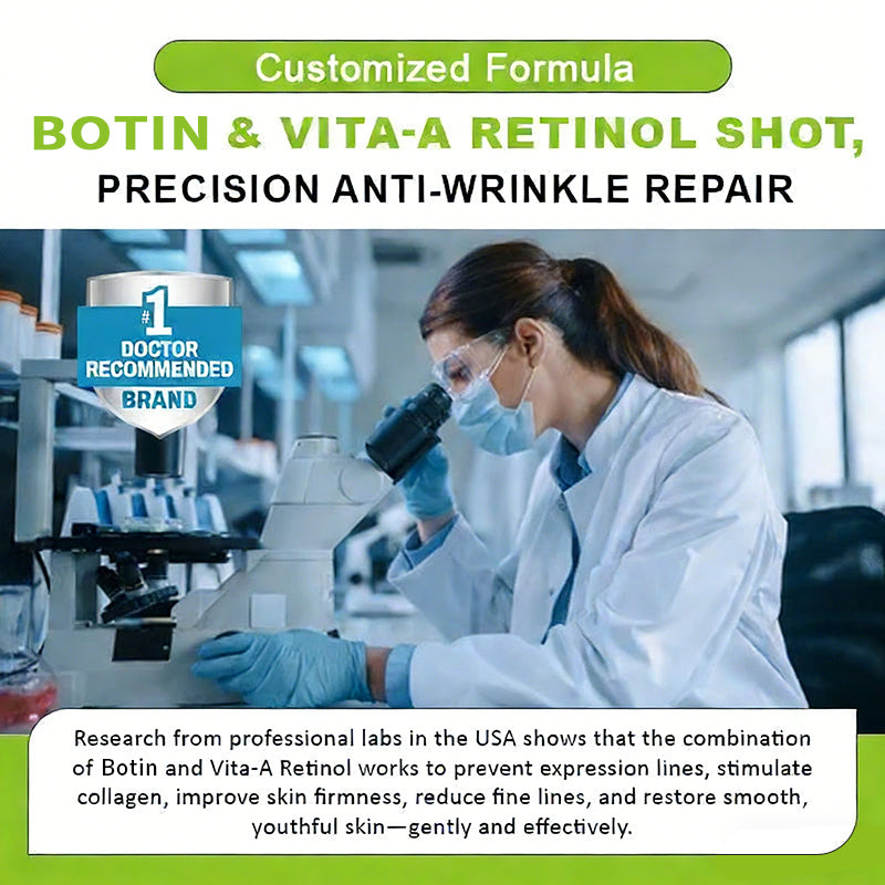 🧠👨‍⚕️Made and shipped from the USA 💫Lovilds® Botin & Vita-A Retinol Shot Wrinkle-Lift Tightening cream - Last Day Promotion 50% OFF